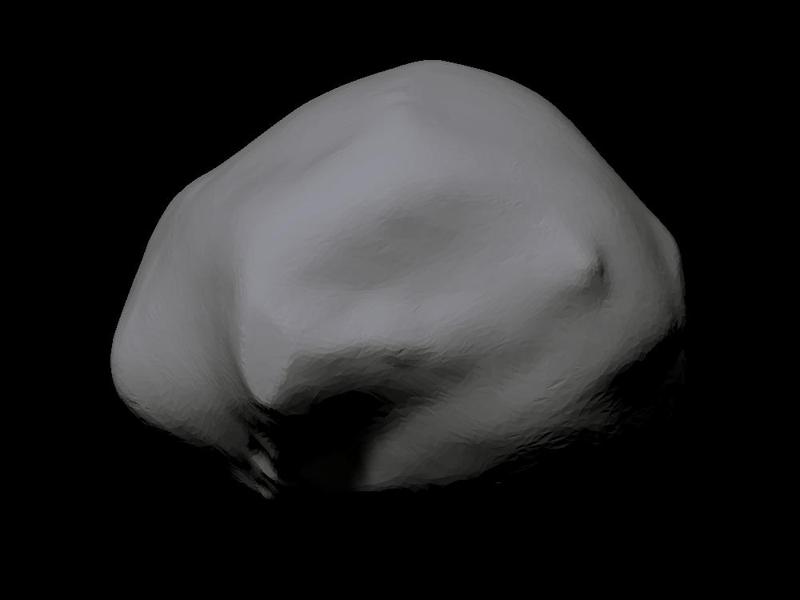 6 Hebe scaled one in four million