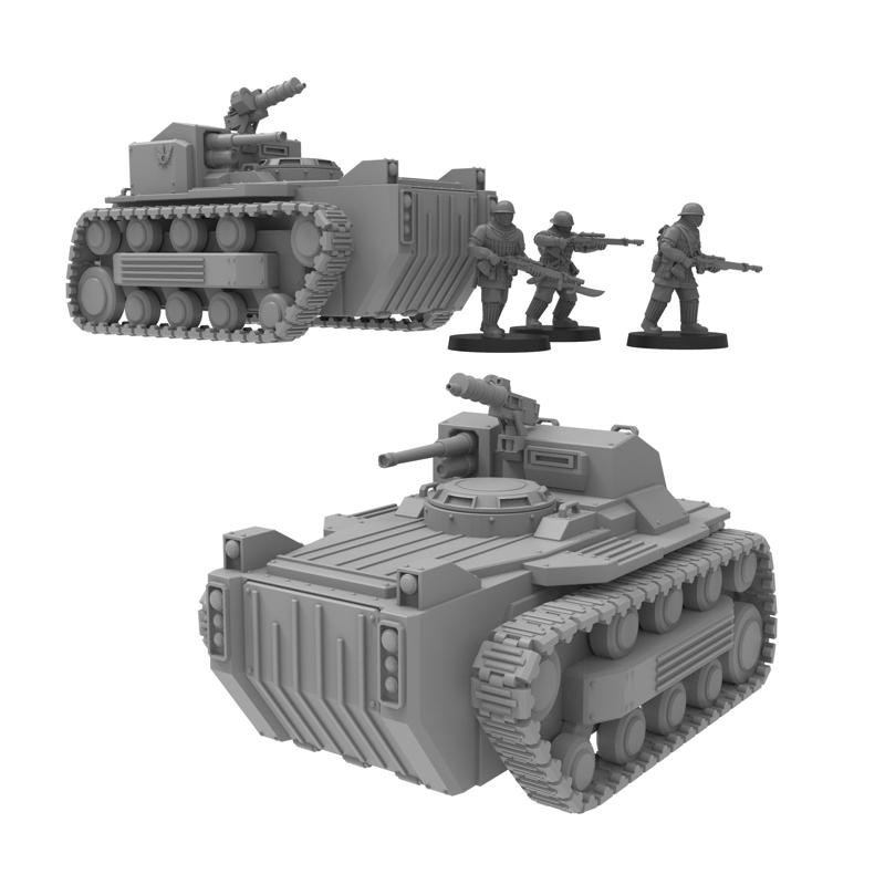 Foederatii Assault Boat - Presupported