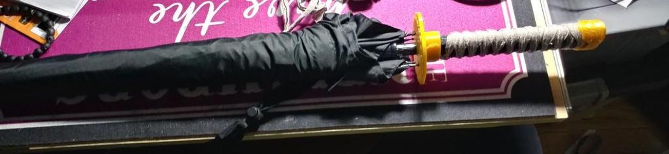 Katana Umbrella handle