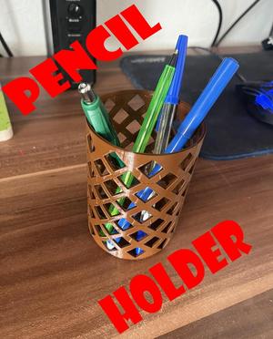 Pencil holder, storage, for office