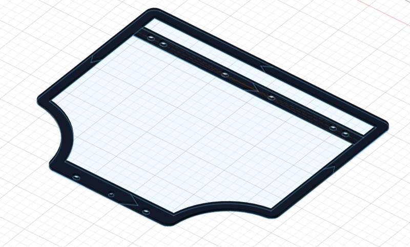 Prusa Pro Face Shield Template