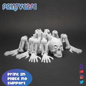 Flexy Print In Place Creepy Spider