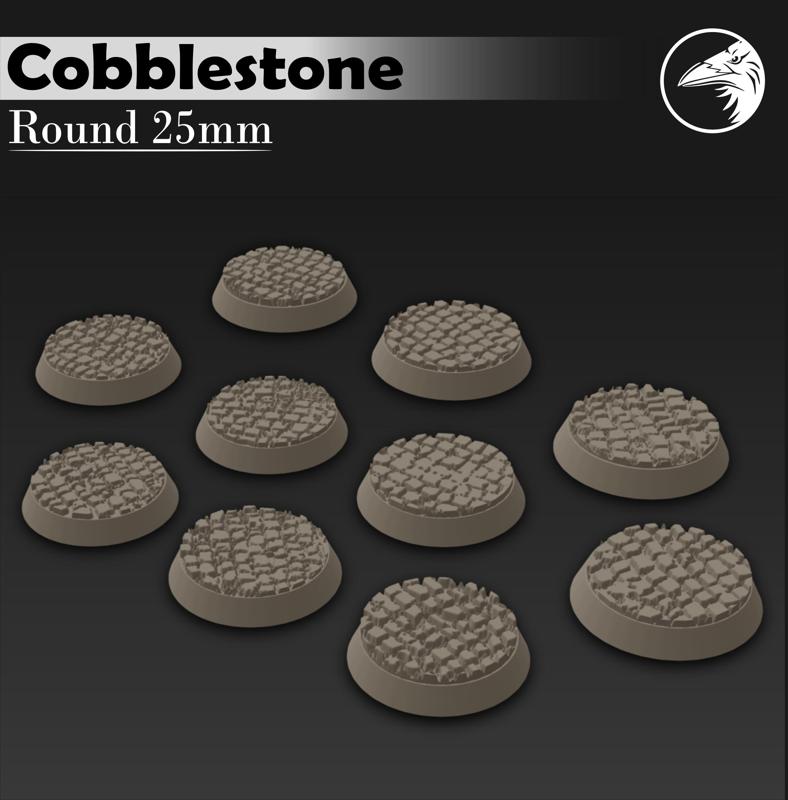 FREE Cobblestone Bases 25mm