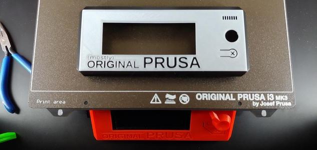 LCD Cover for Prusa i3 MK3S