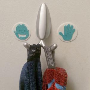 Towel signs for bathroom