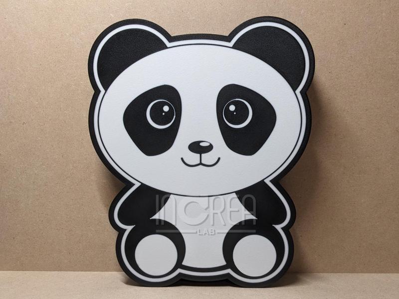 Cute Panda Lightbox LED Lamp