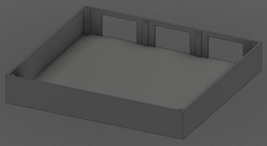 Ender 5 Plus modular electronics box "The Pizza Box"