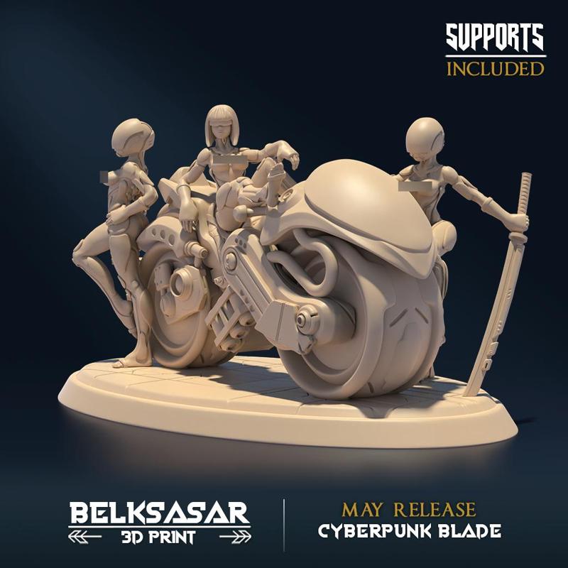 Neon Nighthuntress Pin Up Variant 2