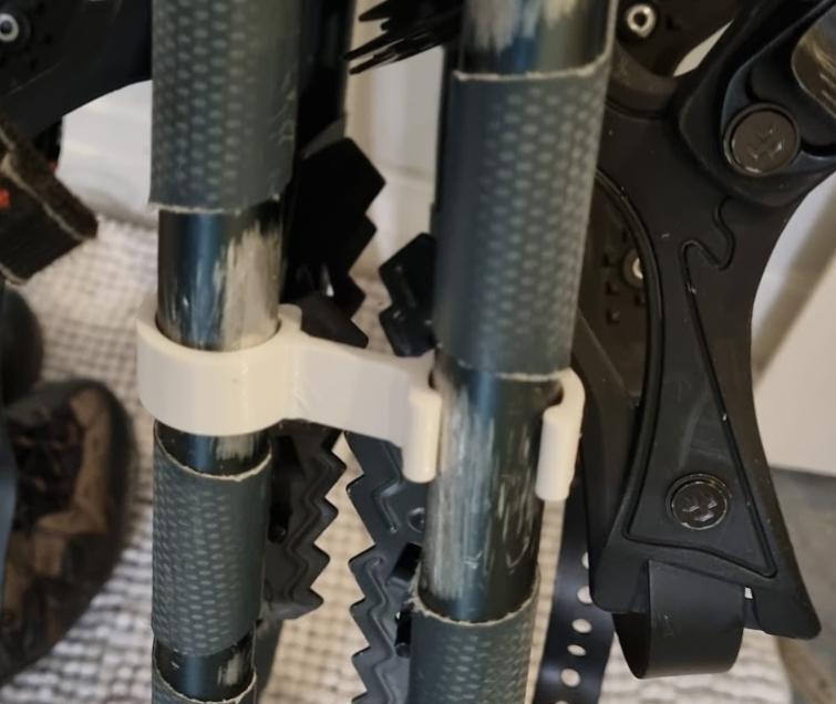 Ski/Trekking pole connector