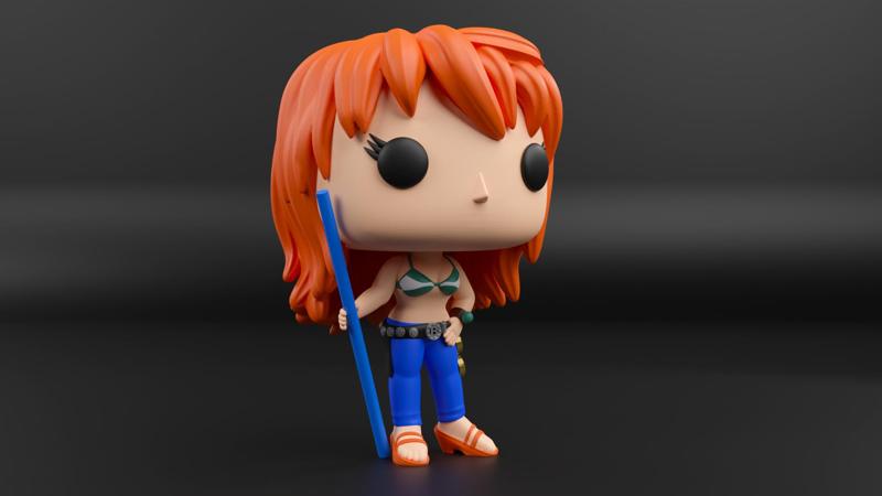 Nami funko pop from the anime one piece