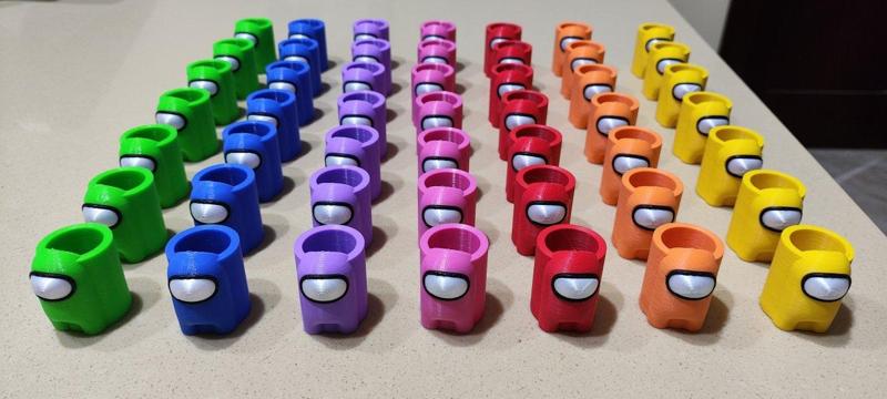 Among Us Scout Woggle Neckerchief Slide