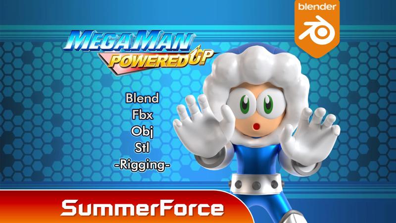 Iceman - Megaman Powered up