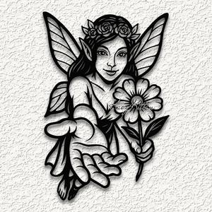 fairy sprite flower 3 WALL ART HOME DECOR