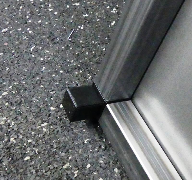 3 Corner Edge Connector for Square tubes