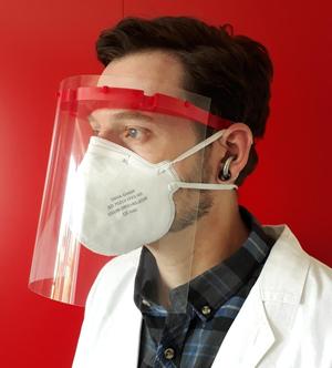 Face shield / Gesichtsschutz