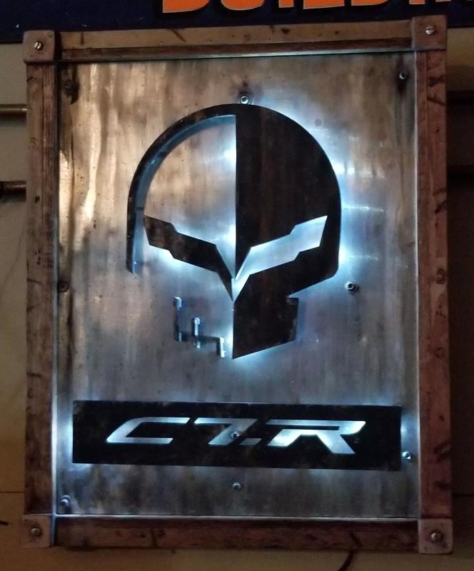 Corvette Jake 3D Garage Art