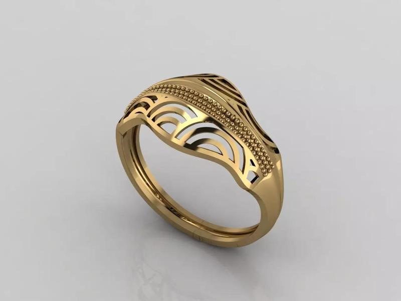 Women Plain Ring Ready STL 3DM Models Womens Rings 3D models