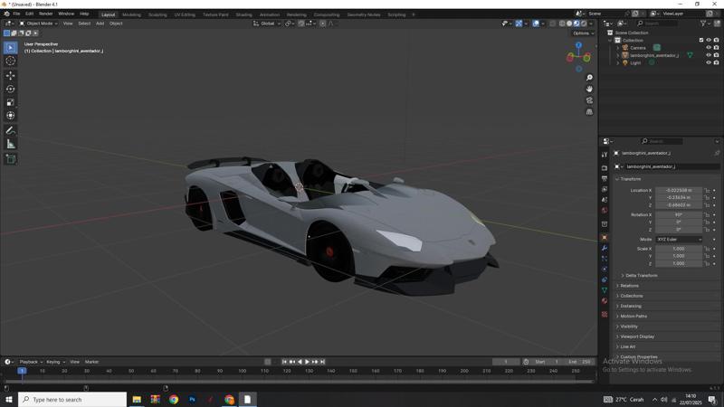 LAMBORGHINI AVENTADOR J