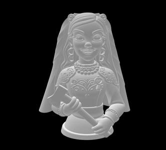 Haunted Mansion  Constance Hatchaway Bust