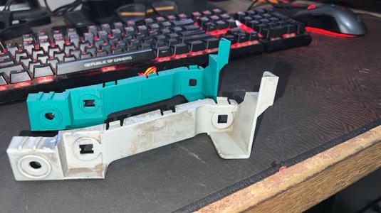 Mitsubishi evolution X side skirt front braket