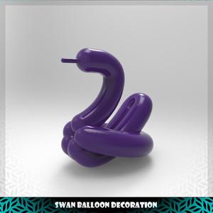 Swan Balloon Decoration