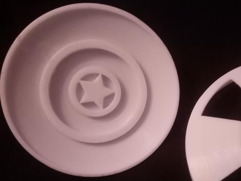 Captain America Cookie Cutter-Marker-Extractor cookie cutter