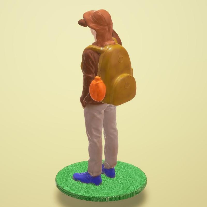 The Observer with binoculars