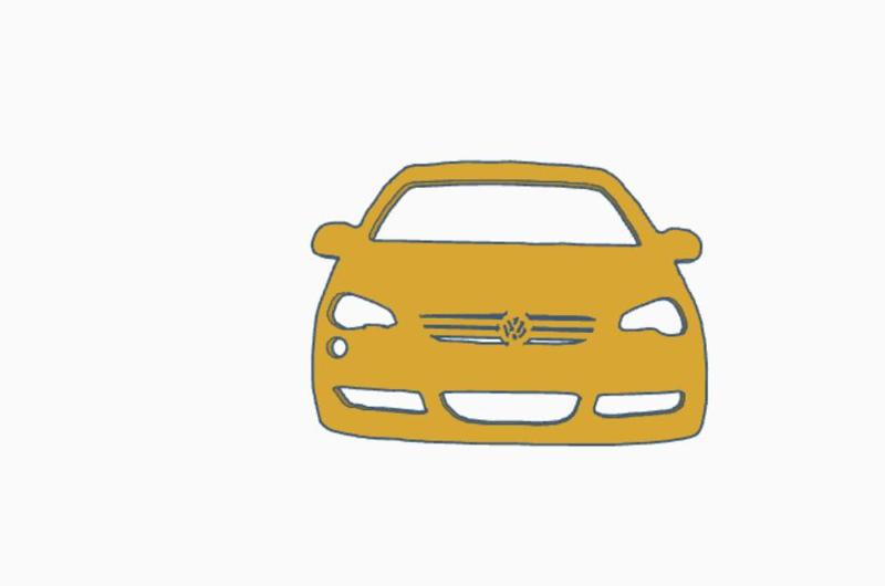 Keychains polo volkswagen  vw