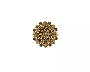 Filigree  Flower Nose Pin