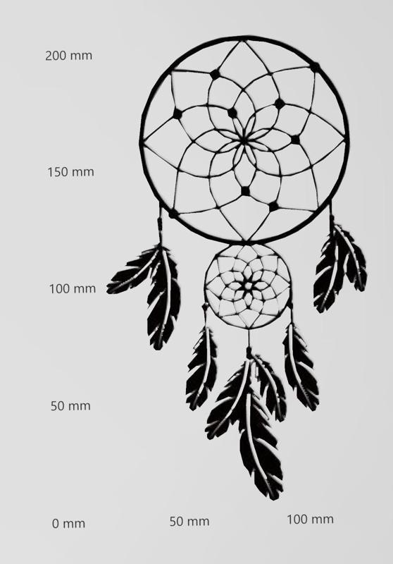 Wandtattoo traumfänger 2