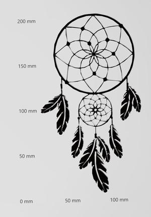 Wandtattoo traumfänger 2