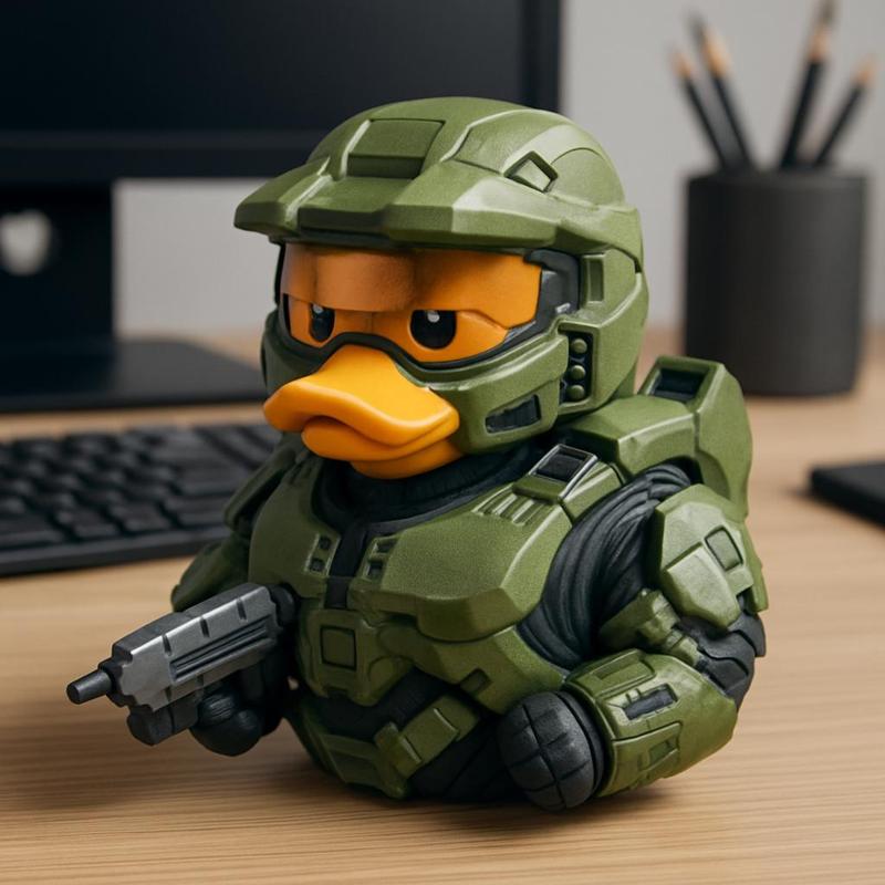Rubber Duck - Master Chief - 3D print