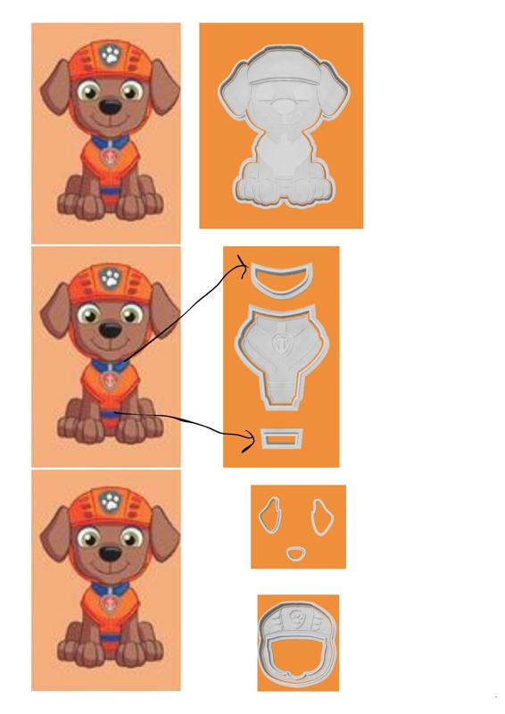 Cortador patrulha canina - Zuma