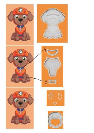 Cortador patrulha canina - Zuma