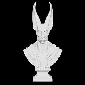 Sci-Fi Anubis Bust