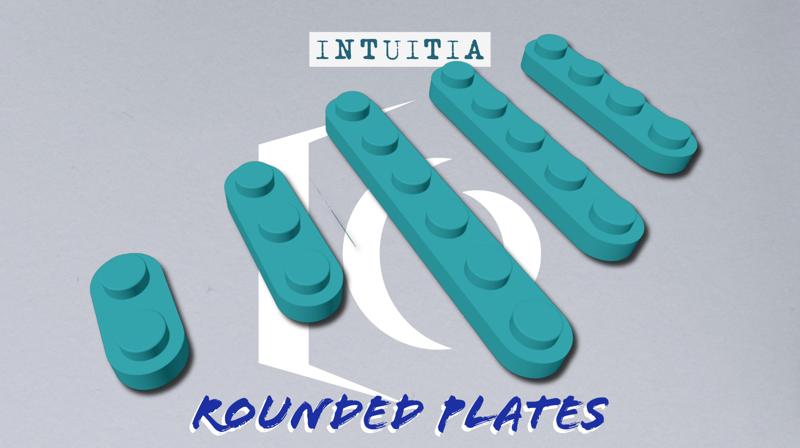 Rounded Plates | 1-Module-Wide