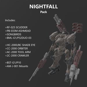 Raven / NIGHTFALL Model Kit 30 Minutes Missions Armored Core 6