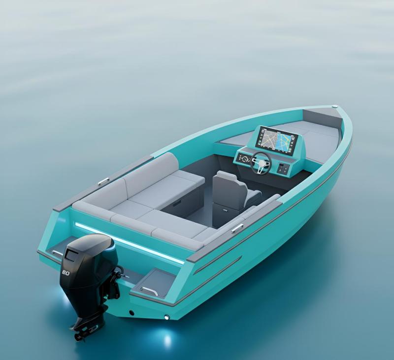 QUICKSILVER Activ 555 Open Boat 3D model