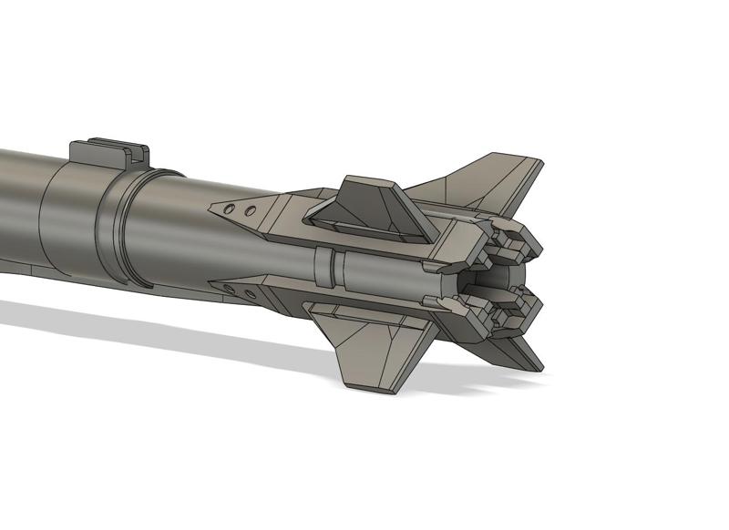 1/48 AIM-9x Sidewinder Missile