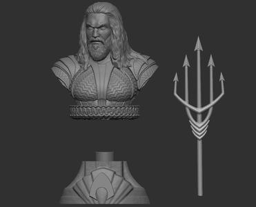 Aqua man Bust001