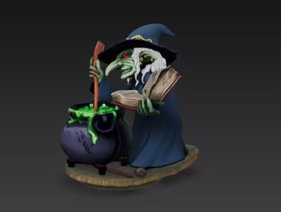 Witchs Brew - Stylized 3D Model
