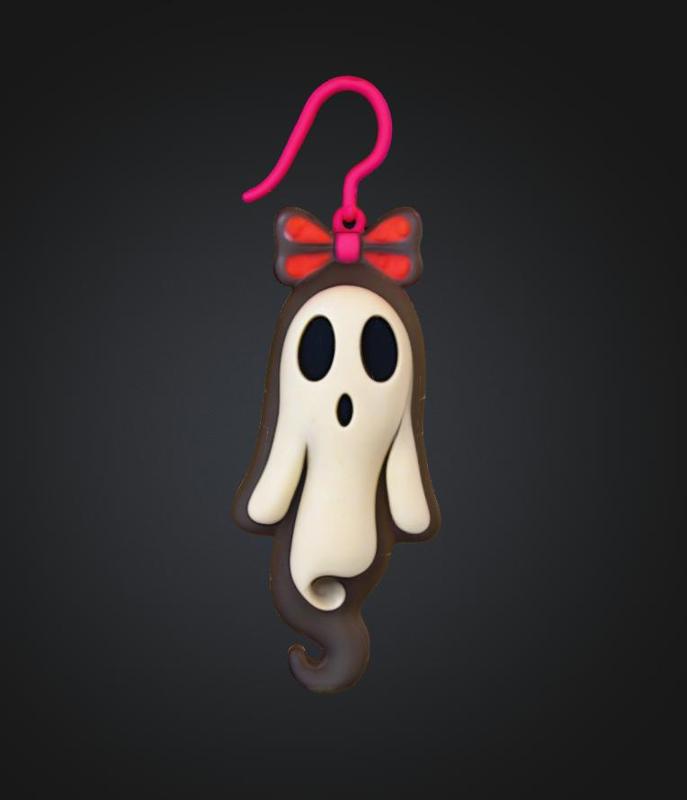 Cute Ghost Earring / Charm - Halloween Jewelry & Accessory