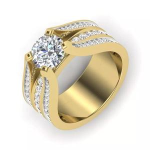 Modern split shank Designer Women ring 3dm render