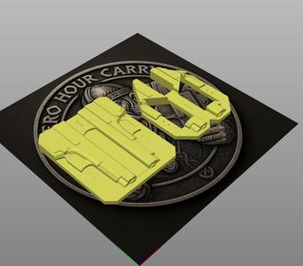 Glock 41 Split Holster Mold with TrimJigg