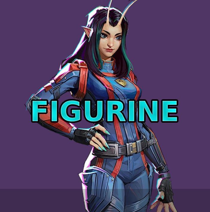 Mantis Guardians of the galaxy MCU Gotg Costume Marvel Rivals Clothed Figurine for 3d printing, GIft