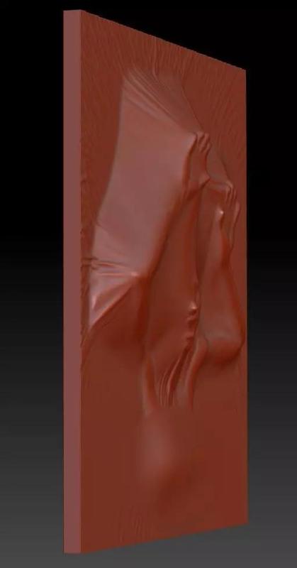 Girl on the wall 3D Printing