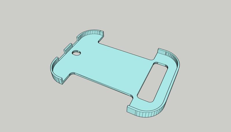 Remix tapa para KL25Z --- KL25Z enclosure lid remix