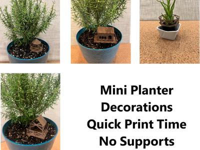 Mini Planter Tree Houses 