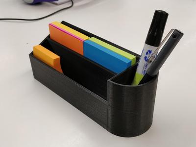 Post-it & pen holder - small