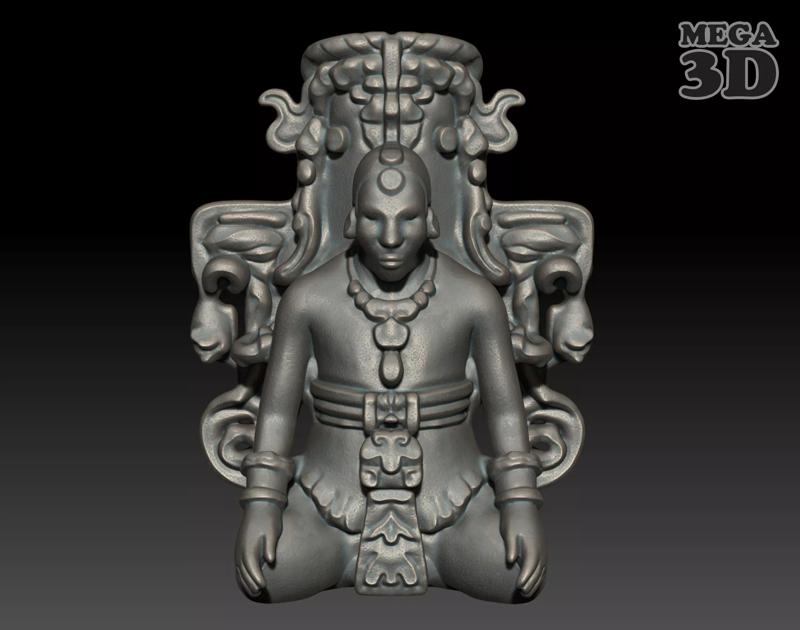 Ancient Mayan Statue 03 241227